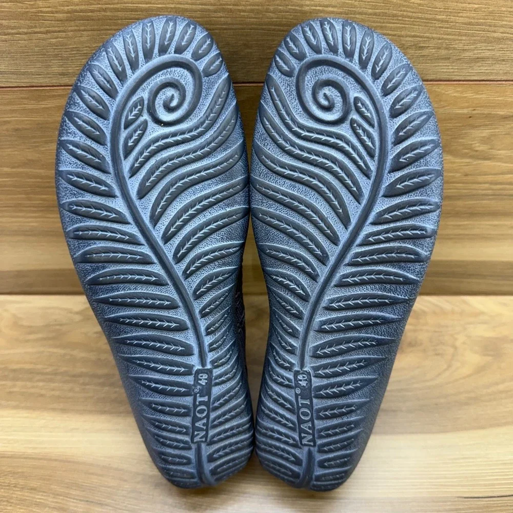 NAOT Tama Vegan Sneakers Womens 9 EU‎ 40 Navy Blue Gray Light Weight Comfort